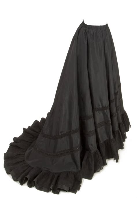 Alysse Victorian Skirt Victorian French Pleated Gathered Bustle Skirts