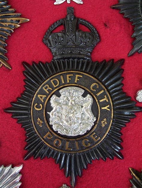 Cardiff City Police Pre 1953 Police Uniforms Badge Michael Kors Watch