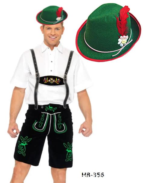 Free Shipping Mens German Bavarian Oktoberfest Beer Maid Fancy Dress