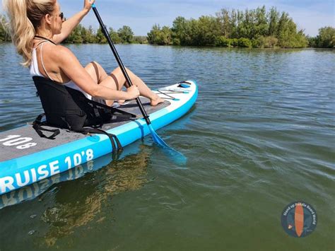 Paddle Board Kayak Seat Sit Down And Paddle