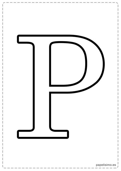 2.1 primer molde de letras mayúsculas: Letras grandes para imprimir | Letras grandes para ...