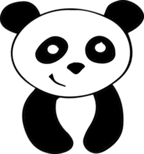 Download High Quality Panda Clipart Silhouette Transparent Png Images
