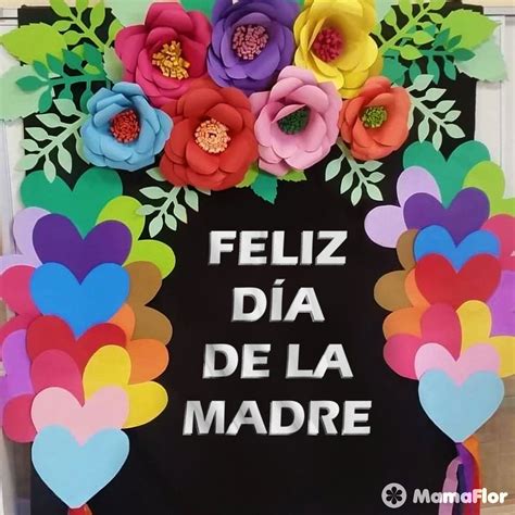 Murales Para El Día De La Madre Increíbles Y Fáciles Feliz Día De La