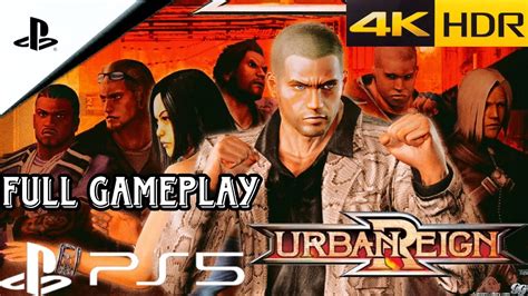 Urban Reign Complete Game Ps5 Gameplay 4k 60fps Gaming Ps5 Gameplay Urbanreign Youtube