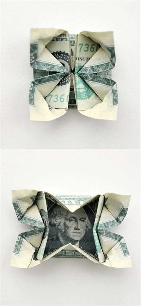 My Money Box Flower Dollar Origami Tutorial Diy By Nprokuda