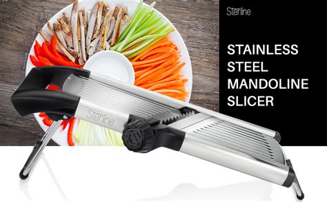 Sterline Adjustable Stainless Steel Mandoline Slicer Vegetable Slicer