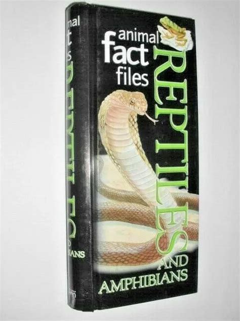 ANIMAL FACT FILES : REPTILES AND AMPHIBIANS , NEW - field guide $8.99