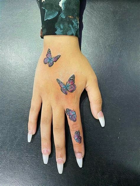 Side Hand Tattoos Pretty Hand Tattoos Hand Tattoos For Girls Dope
