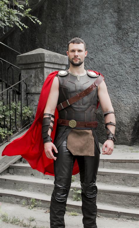 Thor Cosplay Costume Comics Costume Thor Armor Cosplay Etsy