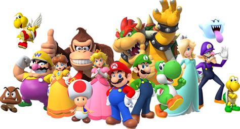 El Sitio Oficial De Super Mario Personajes