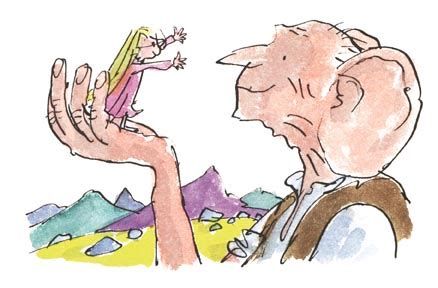 The BFG And Sophie Quentin Blake