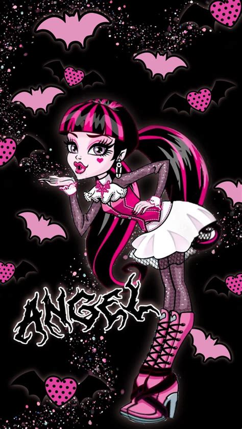 Monster High Draculaura Lock Screen Wallpaper Artofit