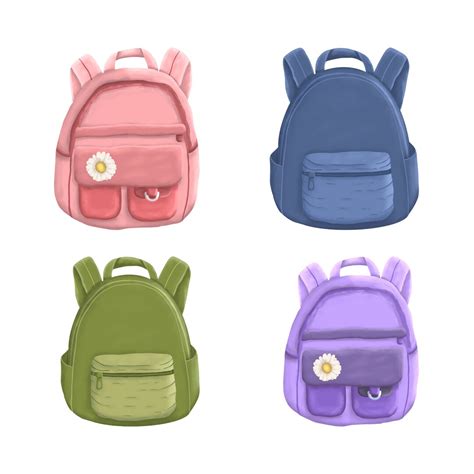 Templates School Bag Design Can Edit In Canva Etsy