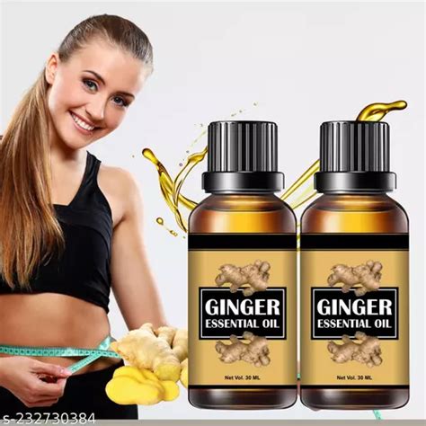 fat burning belly drainage pure ginger essential lymphatic drainage ginger oil