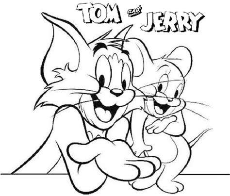 Kolorowanka Tom I Jerry Główni Bohaterowie Do Druku I Online