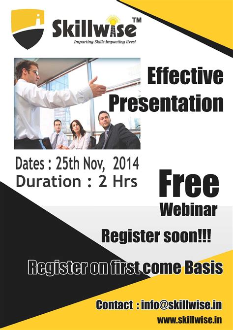 Presenting Information Clearly And Effectively Is A Key Skill To Get