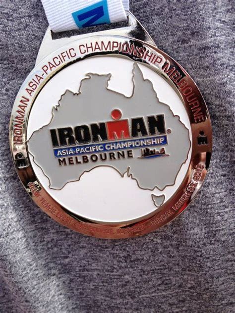 Ironman Melbourne 2012 Finishers Medal Карта желаний Карта