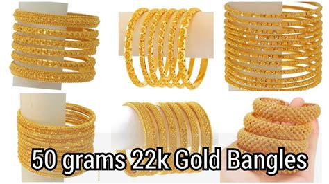 Best And Beautiful Pure Gold Bangles Designs For Girls24k Gold Chooriyanbangles Designs Youtube