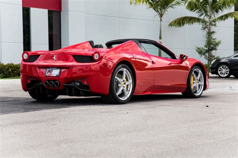 250 series cars are characterized by their use of a 3.0 l (2,953 cc) colombo v12 engine designed by gioacchino colombo. Used 2014 Ferrari 458 Spider For Sale ($174,900) | Marino Performance Motors Stock #203285