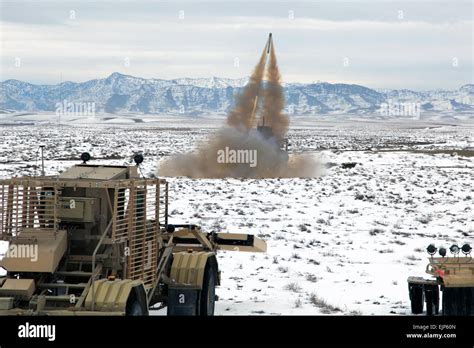 Mine Clearing Line Explosive Charge Launches From Company A 4th