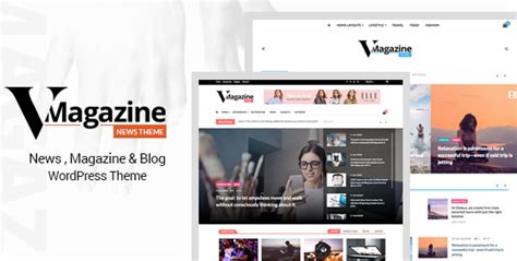 Vmagazine V Blog Newspaper Magazine Wordpress Themes Jojothemes