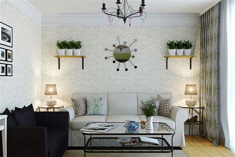 Ingin tahu dari bahan apa hiasan dinding ruang tamu cantik bergaya floral ini? 45 Gambar Hiasan Dinding Ruang Tamu | Desainrumahnya.com