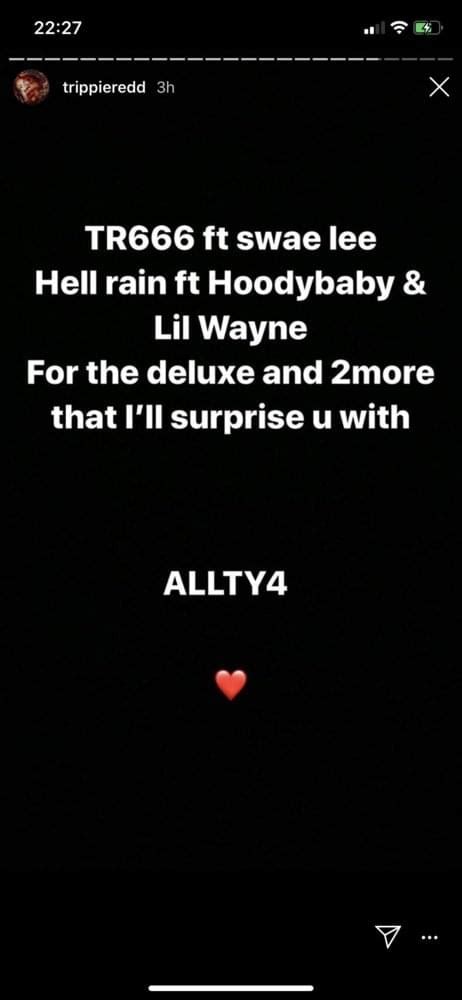 Trippie Redd A Love Letter To You 4 Deluxe Lyrics And