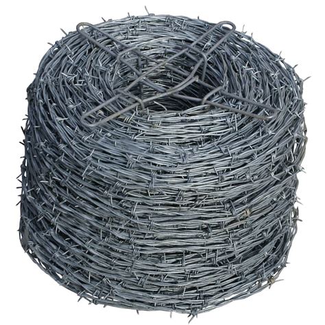 1320 Ft X 025 Ft Galvanized Steel Welded Wire Security Barbed Wire