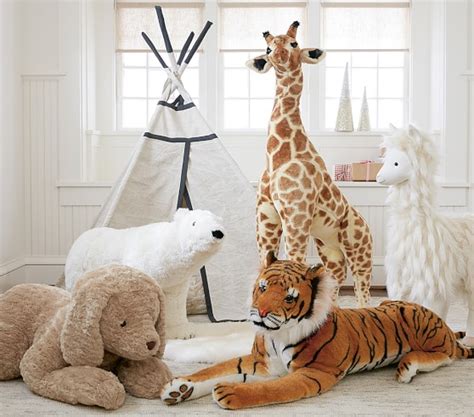 Stuffed animal giraffe toy for kids, baby giraffe doll for baby, crochet giraffe plush animals. Jumbo Giraffe Plush | Pottery Barn Kids