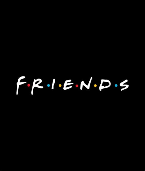 Friends T Shirt Logo Graphic Tees For Men Women Unisex Friend Logo Friends Tshirt Friends