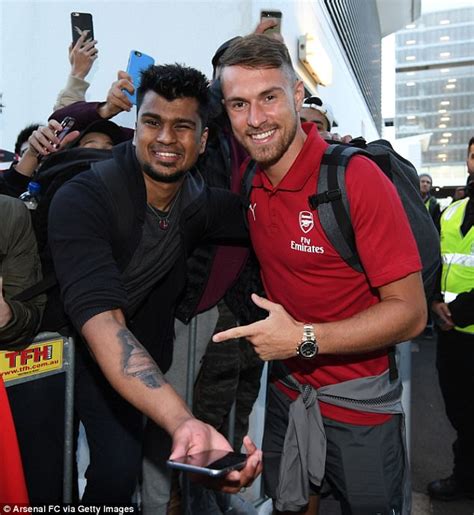 Tumblr is a place to express yourself, discover yourself, and bond over the stuff you love. Arsenal star Aaron Ramsey meets Sydney superfan | Daily ...