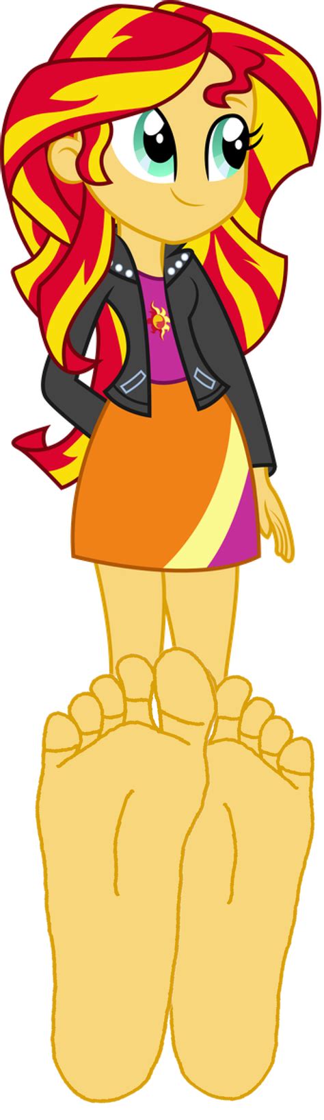 Sunset Shimmers Feet By Jerrybonds1995 On Deviantart