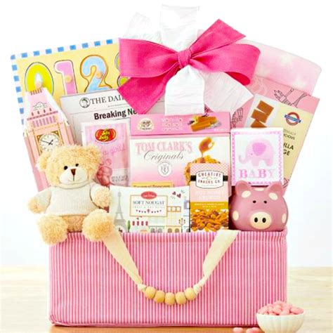 Bundle Of Joy, Welcome New Baby Girl Gift Basket