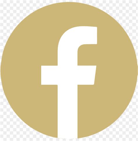 Gold Facebook Icon PNG Transparent With Clear Background ID 85321 TOPpng