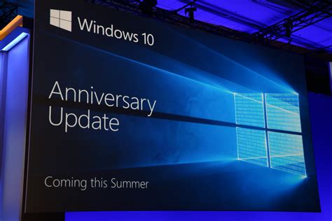 Microsoft Announces The Windows 10 Anniversary Update Coming This