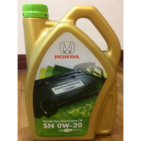 They conform to international specifications of jaso (japanese automobile standard organization) ma & mb. GENUINE HONDA ENGINE OIL 0W-20 FULLY SYNTHETIC (4 LITER ...