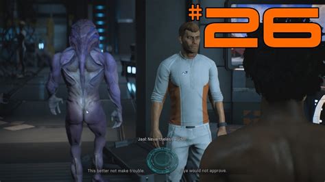 Mass Effect Andromeda Playthrough Part Welcoming Jaal Aboard And He S Naked YouTube