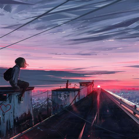 Anime sunset hd wallpaper available in different dimensions. Sunset Anime Wallpapers - Wallpaper Cave