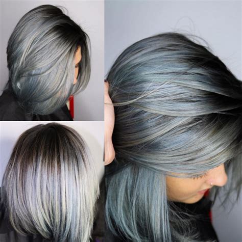 But once you understand how gray hair works, it'll be easy to fix all the coarse, thin, and less manageable parts. Denim Dye Hair : Quand la couleur de nos cheveux vole ...