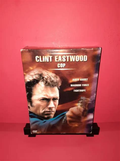 Clint Eastwood Cop Dirty Harry Magnum Force Tightrope Dvd Box Set