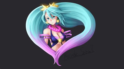 arcade sona wallpapers and fan arts league of legends lol stats
