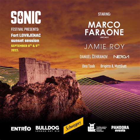 The First Sonic Festival To Take Place In Dubrovnik S Stunning Lovrijenac Fortress This