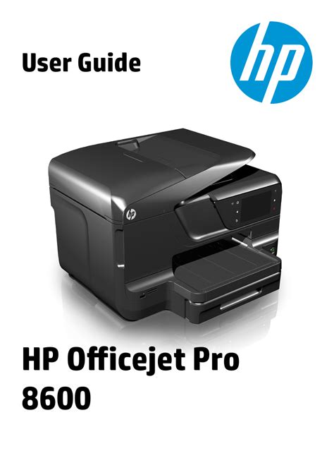 Check spelling or type a new query. HP Officejet Pro 8600 User Manual | 254 pages