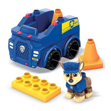 Juguete De Construcción Mega Bloks Paw Patrol Patrulla De Chase Walmart