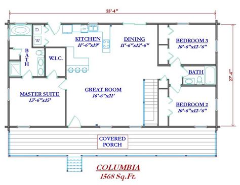 16 Genius Small Cabin Floor Plans Wrap Around Porch Home Plans