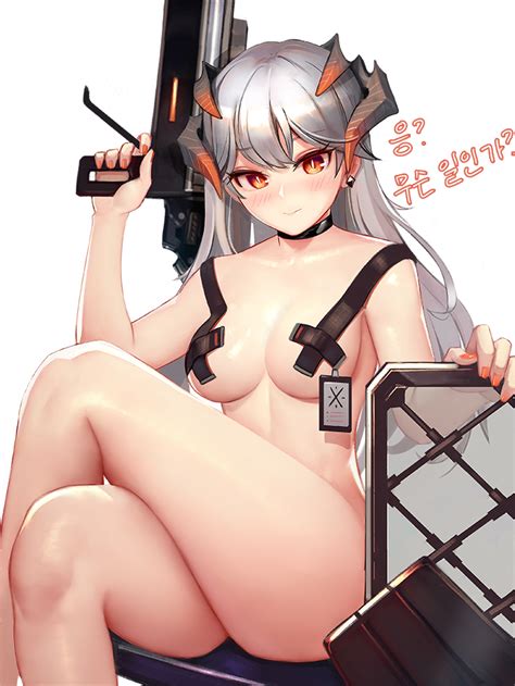 Micat Saria Arknights Arknights Silver Hair Bad Id Bad Pixiv Id