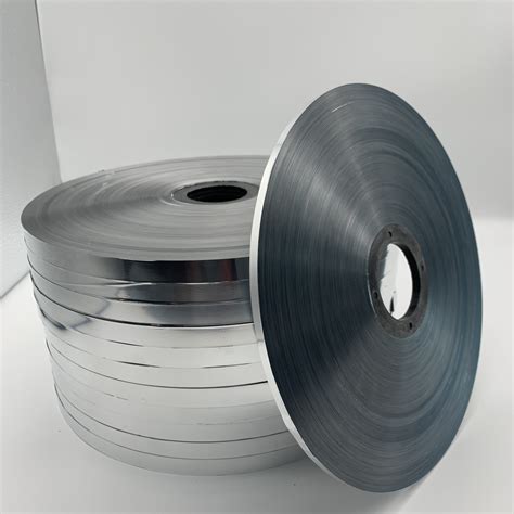 Silver Aluminium Aluminum Mylar Foil For Cable Packaging Type Roll