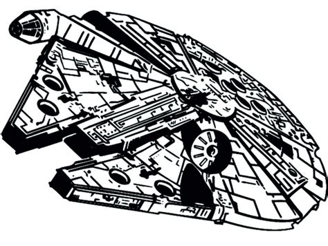 Star Wars Clipart Millennium Falcon 12 Within Clip Star Wars Art