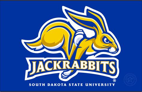South Dakota State Jackrabbits Logo Primary Dark Logo Ncaa Division