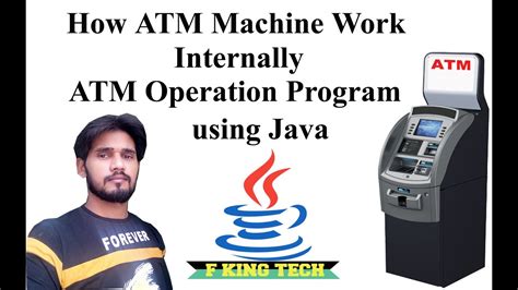 Atm Machine Operation Using Java Learn Java Program For Beginner